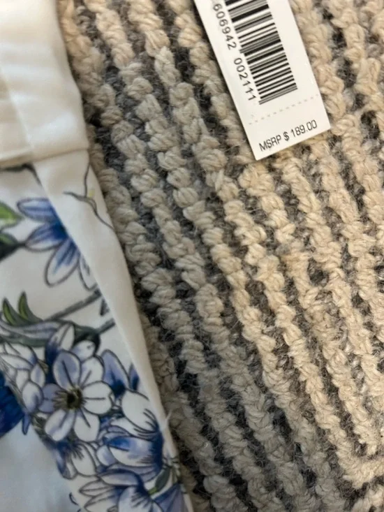 NWT Antonio Melani Grover Clear Skies Ivory Blue Jumpsuit Romper Size 12 - Picture 7 of 14